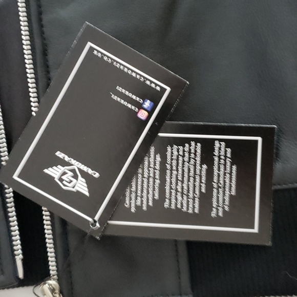 Camokazi Victory leather bomber jacket - Picture 2 of 2